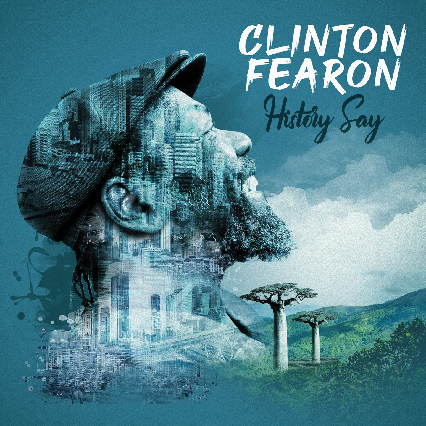 Cover de l'album Clinton Fearon - History Say. Réalisé par Loseou