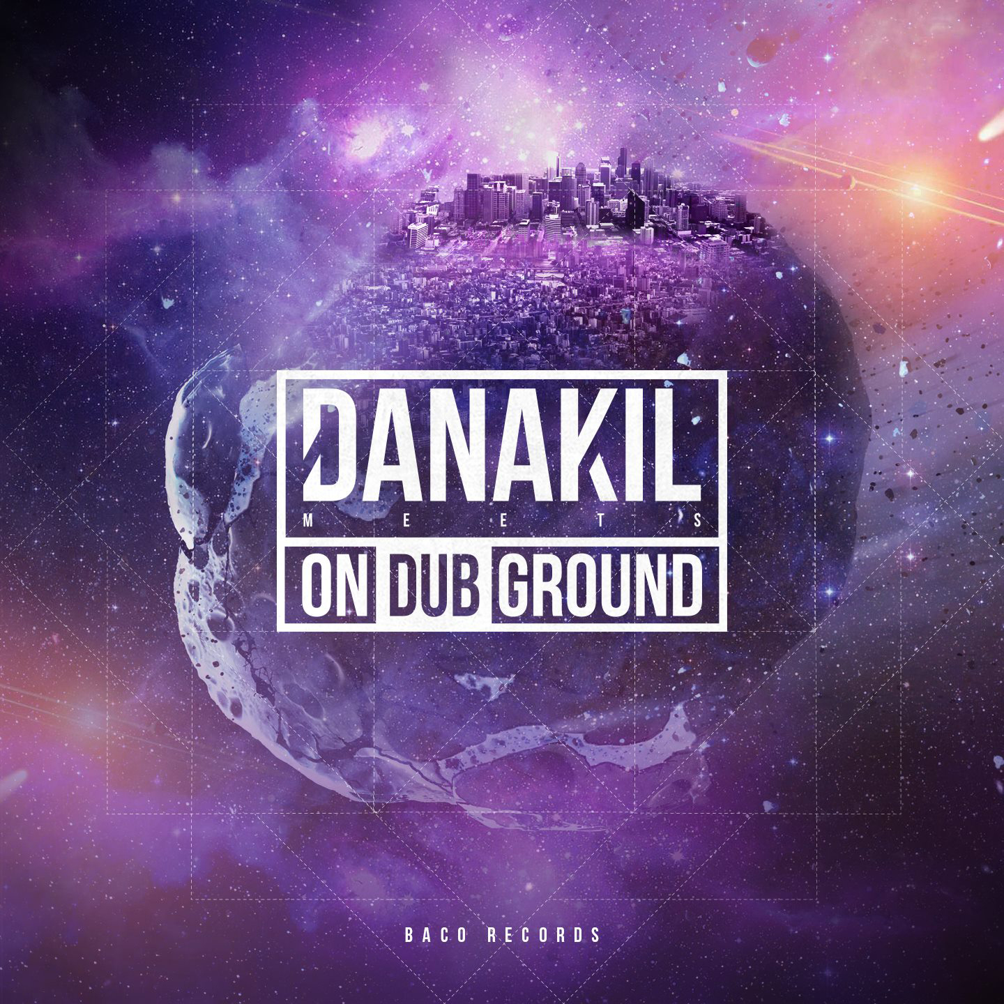 Cover de l'album de Danakil meets Ondubground - Volume 1. Réalisé par Loseou