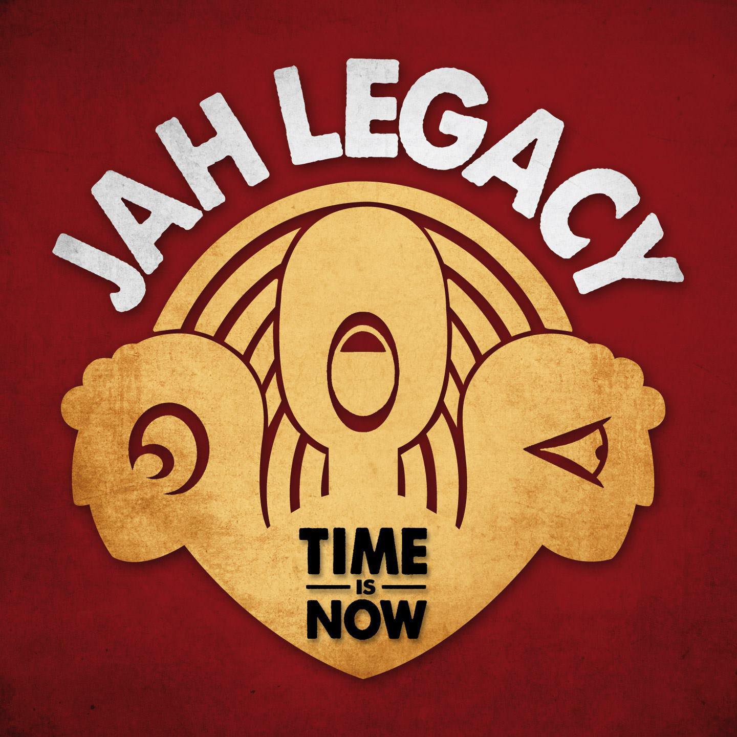 Cover de l'album de Jah Legacy - Time is now. Réalisé par Loseou
