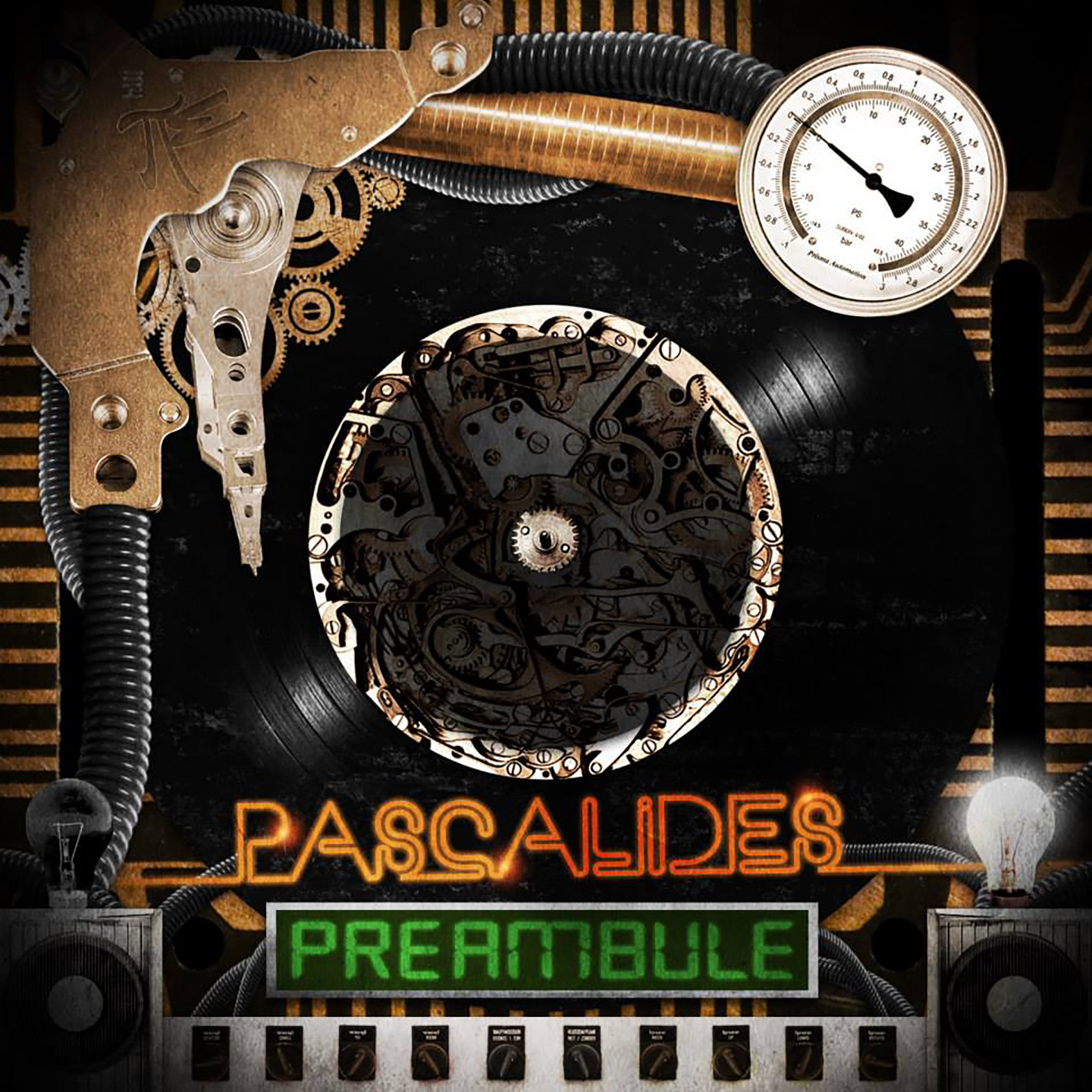 Cover de l'EP de Pascalides - Préambule. Réalisé par Loseou