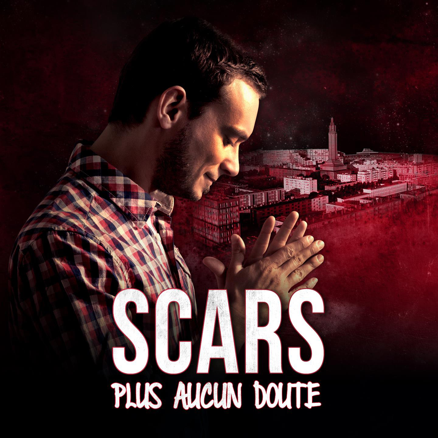 Cover de l'album de Scars - Plus aucun doute. Réalisé par Loseou