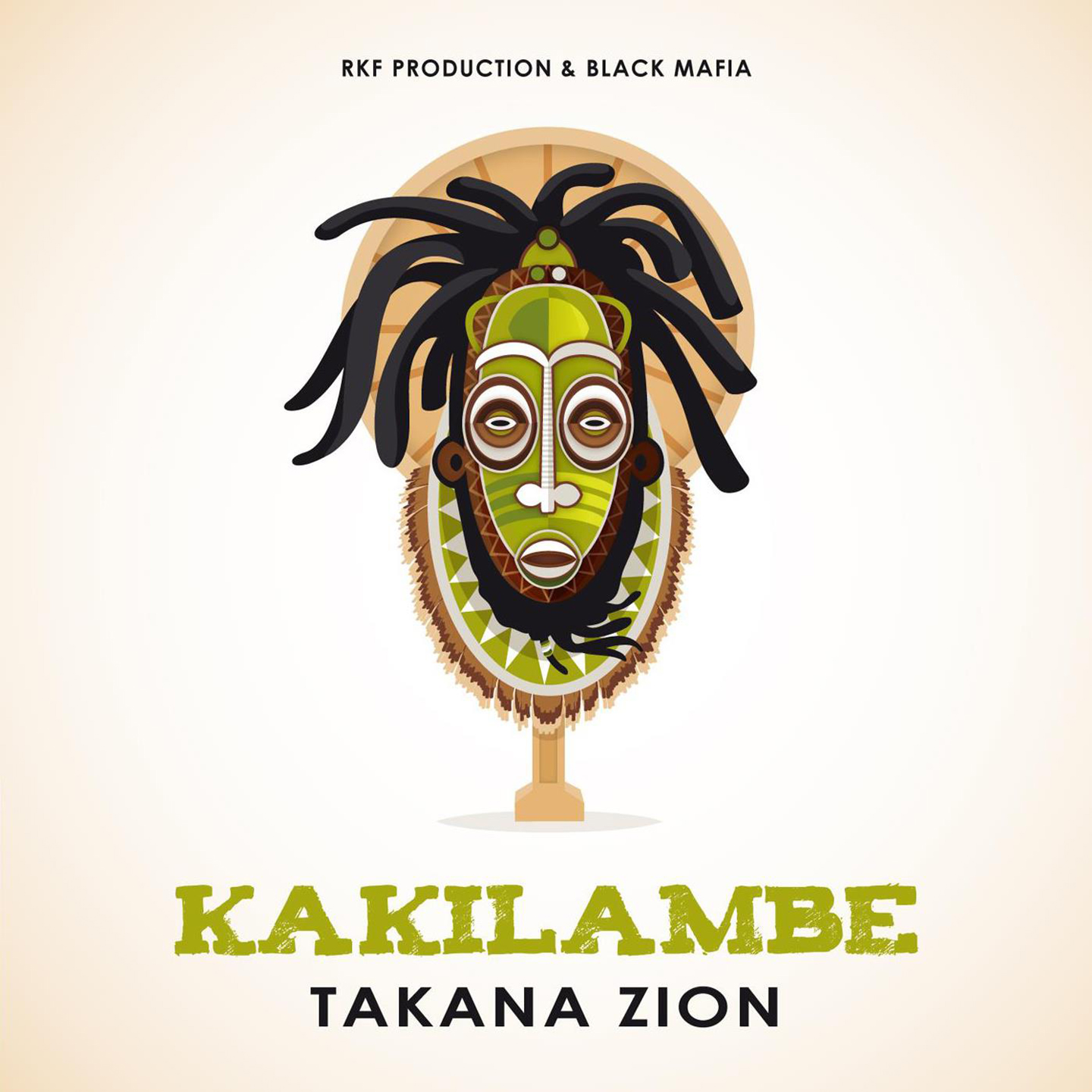 Cover de l'album de Takana Zion - Kakilambe. Réalisé par Loseou
