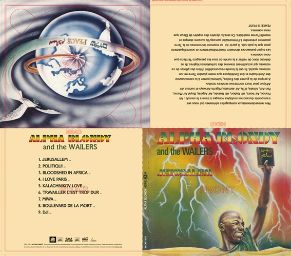 Digipack Alpha Blondy Jerusalem