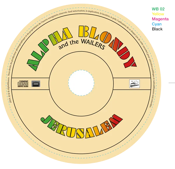 Cd Alpha Blondy Jerusalem
