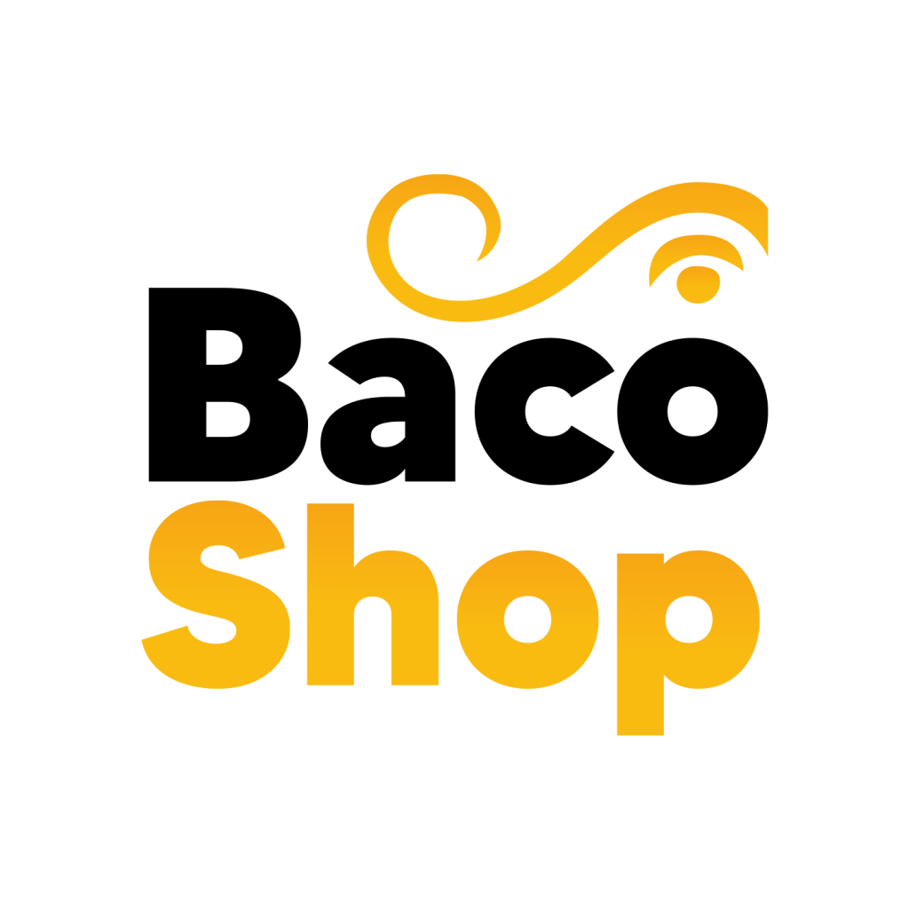 Relooking Logo Baco Shop et ses déclinaison par service
