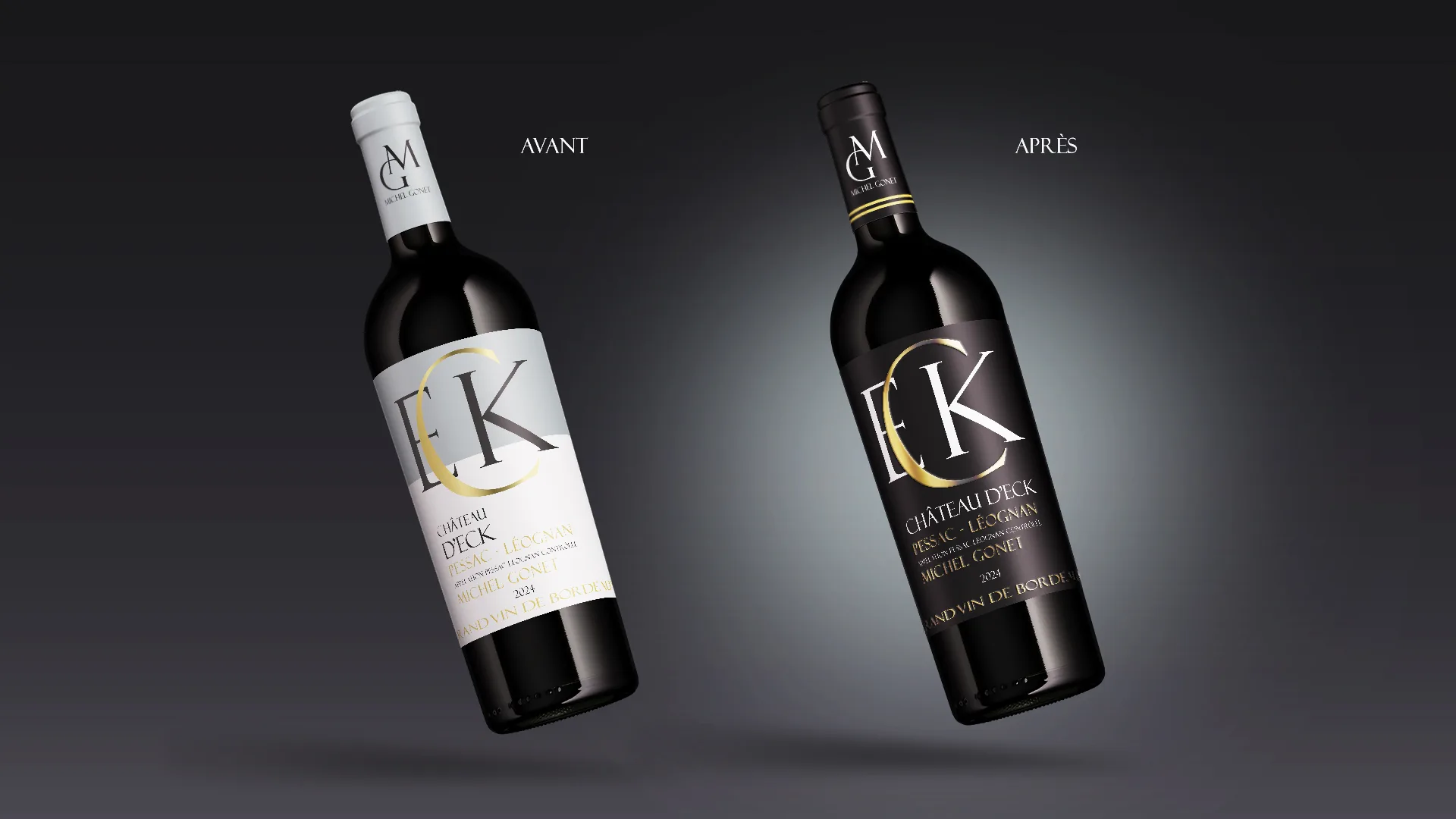 Etiquette de vin design : Guide pratique pour concevoir une étiquette de vin design qui reflète votre terroir. relooking etiquettes Chateaux D'ECK