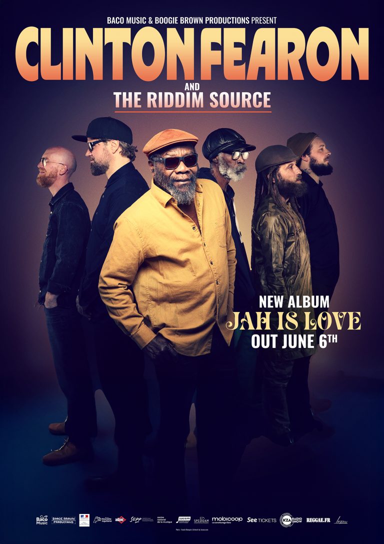Affiche de tournée Clinton Fearon