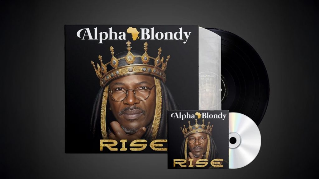 Pochette Album Alpha Blondy Rise Disponible en Digipack Vinyle et Digital