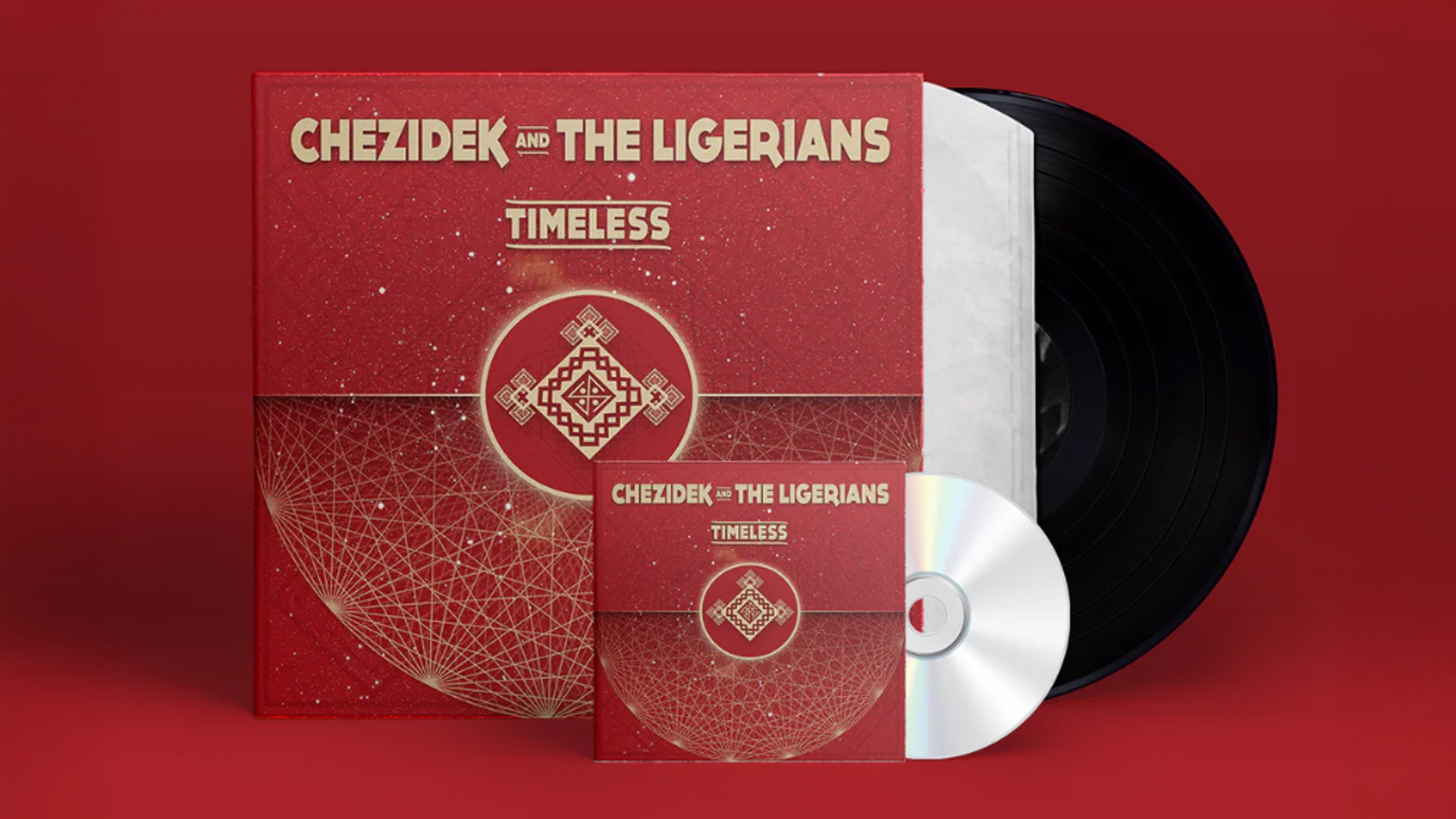 Pochette album Chezidek Timeless. Disponible en Digipack,, Vinyle et Digital