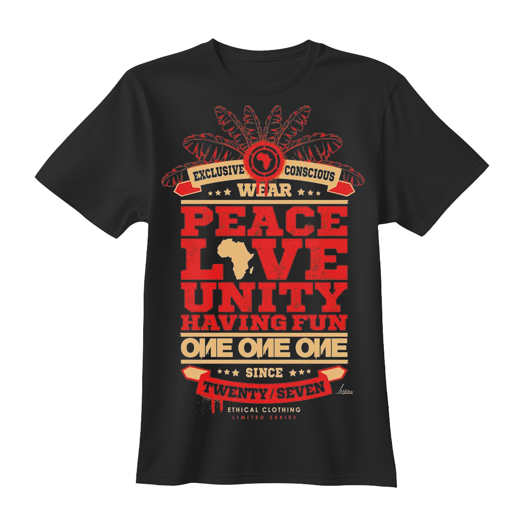 Visuel de T-Shirt réalisé par un graphiste musical : merchandising One One One