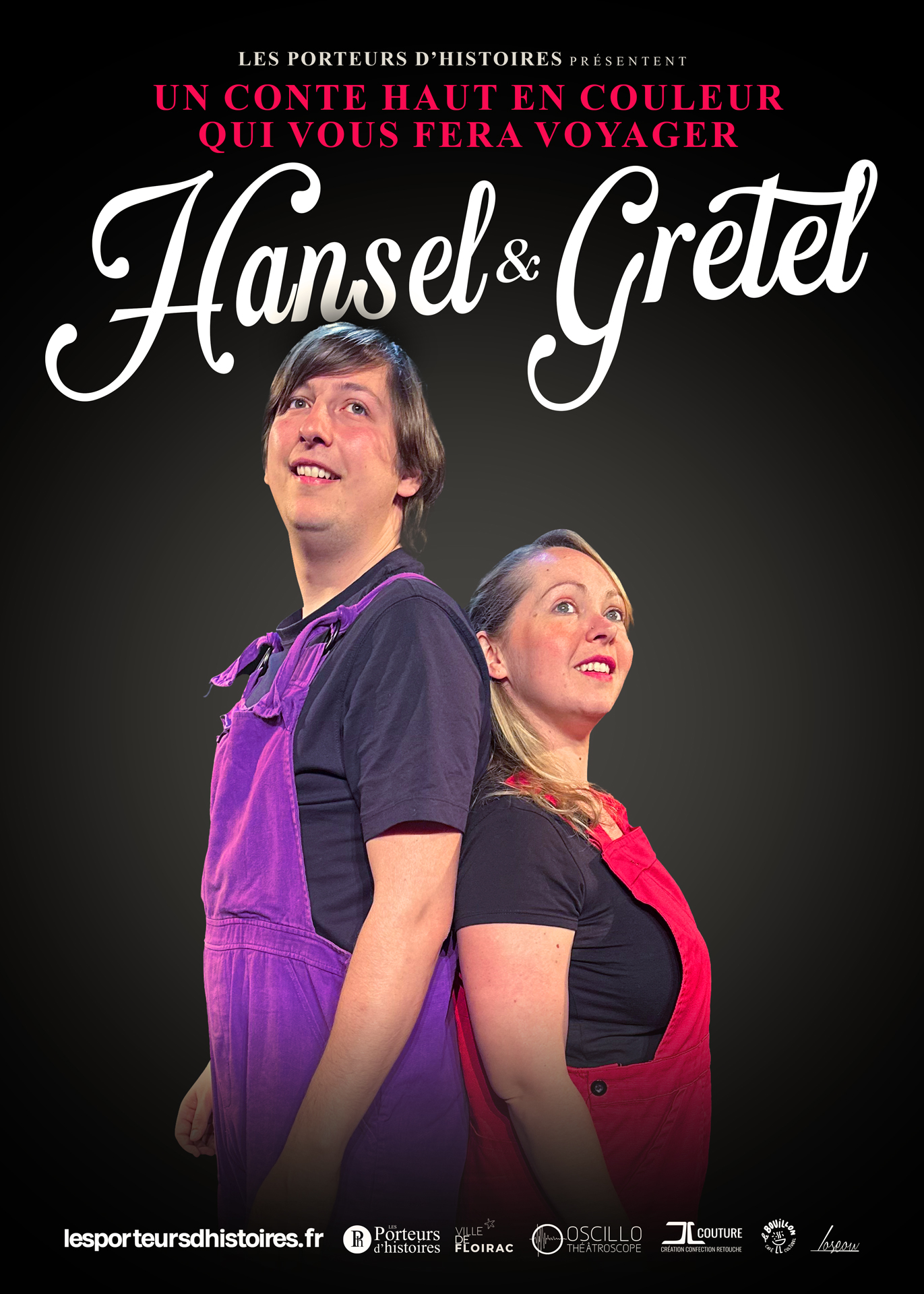 affiche spectacle théatre : Hansel & Gretel