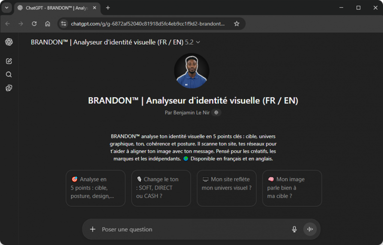 BRANDON™, l'analyseur d'identité visuelle