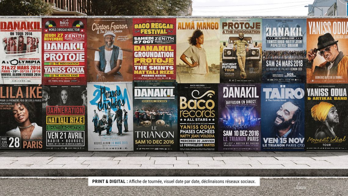 Affiches évènementielles nationales et internationales
