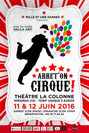 Affiche Spectacle de danse 2016