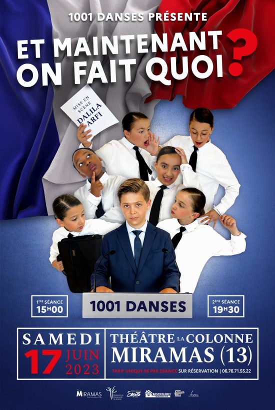 Affiche Spectacle de danse 2023