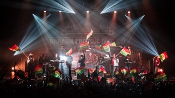 Back-drop World Reggae Music Tour