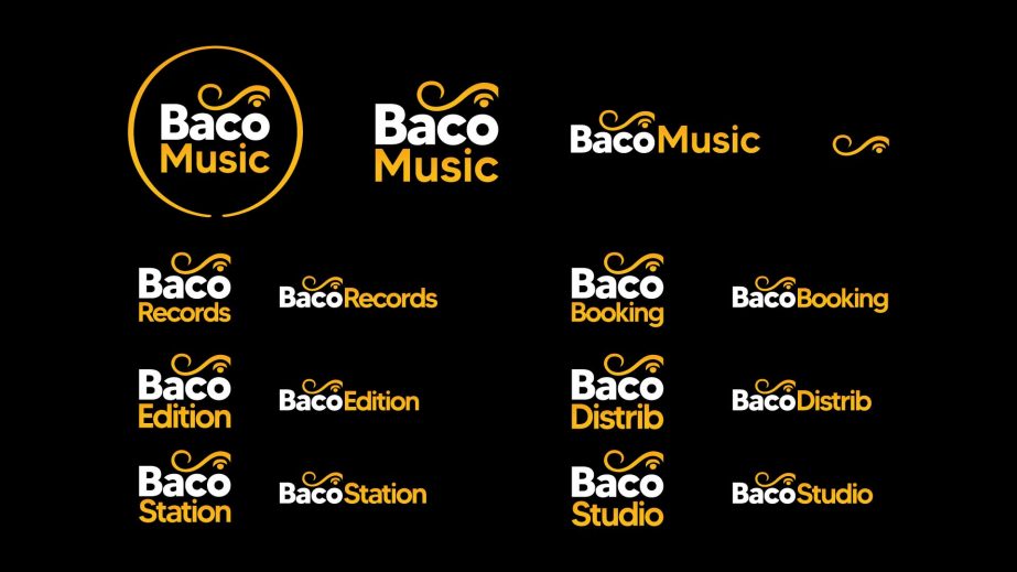 Relooking logo pour le label indépendant Baco Music