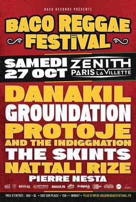 Affiche Baco Reggae Festival