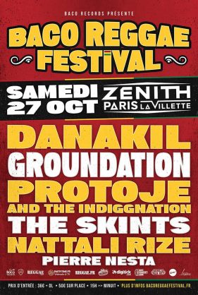 Affiche Baco Reggae Festival