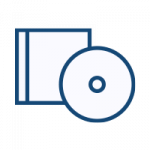 Boîtier CD cristal packaging musical album professionnel