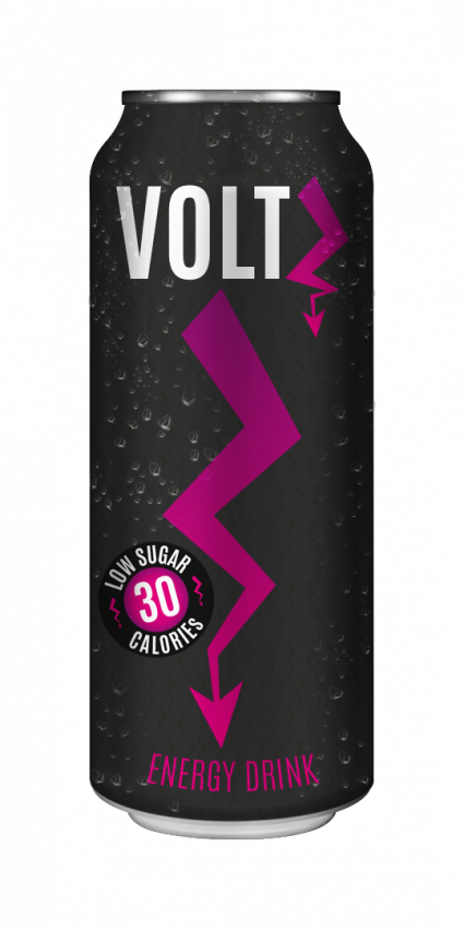 Packaging energy drink VoltZ – design de canette
