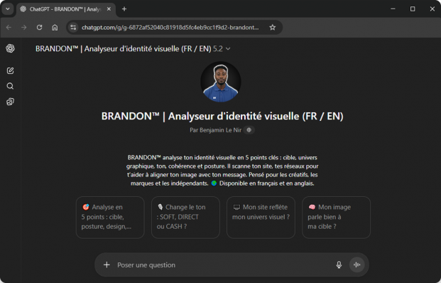 BRANDON™, l'analyseur d'identité visuelle