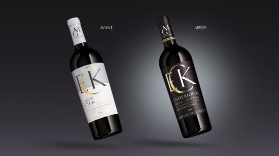 Etiquette de vin design : Guide pratique pour concevoir une étiquette de vin design qui reflète votre terroir. relooking etiquettes Chateaux D'ECK