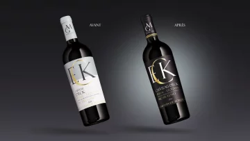 Etiquette de vin design : Guide pratique pour concevoir une étiquette de vin design qui reflète votre terroir. relooking etiquettes Chateaux D'ECK