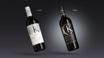 Etiquette de vin design : Guide pratique pour concevoir une étiquette de vin design qui reflète votre terroir. relooking etiquettes Chateaux D'ECK