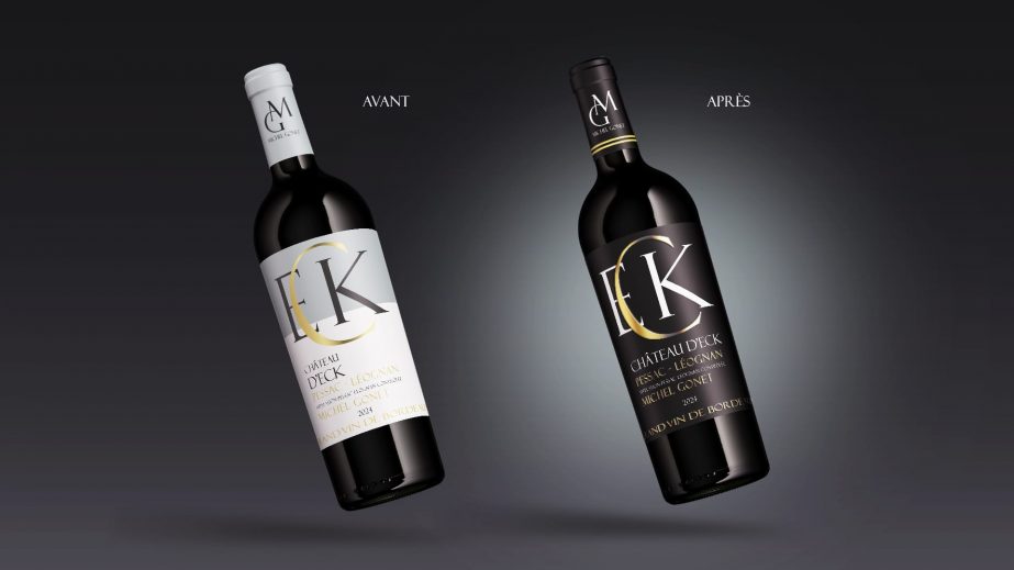 Etiquette de vin design : Guide pratique pour concevoir une étiquette de vin design qui reflète votre terroir. relooking etiquettes Chateaux D'ECK