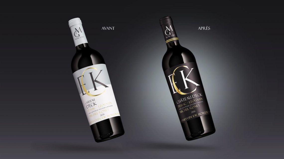 Etiquette de vin design : Guide pratique pour concevoir une étiquette de vin design qui reflète votre terroir. relooking etiquettes Chateaux D'ECK