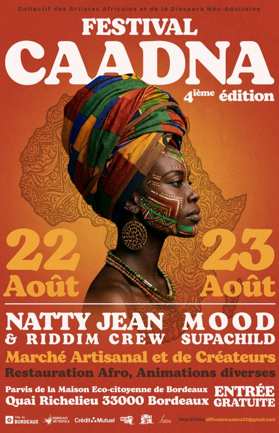 Identité visuelle Festival CAADNA 2026 – Affiche programmation