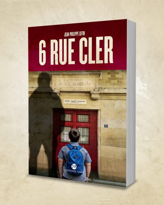 Mockup couverture de livre 6 Rue Cler en version imprimée