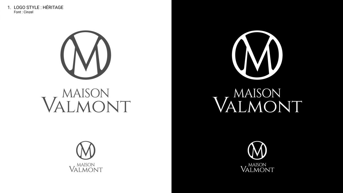 Style de logo héritage / historique