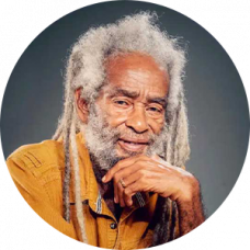 Portrait Max Romeo artiste ayant collaboré avec le graphiste musical Loseou