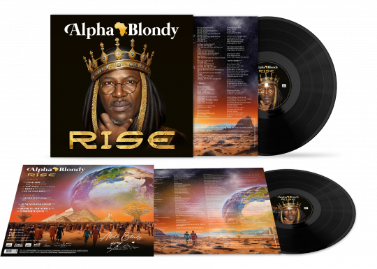 Vinyle et sous pochette Alpha Blondy Rize