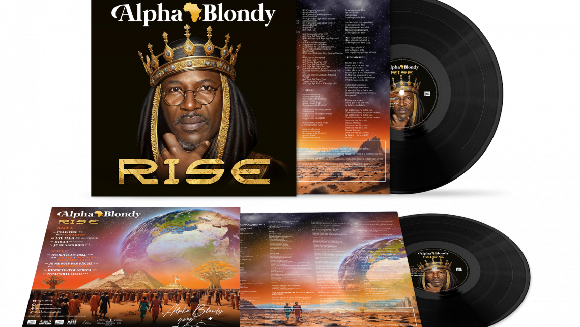 Vinyle et sous pochette Alpha Blondy Rize