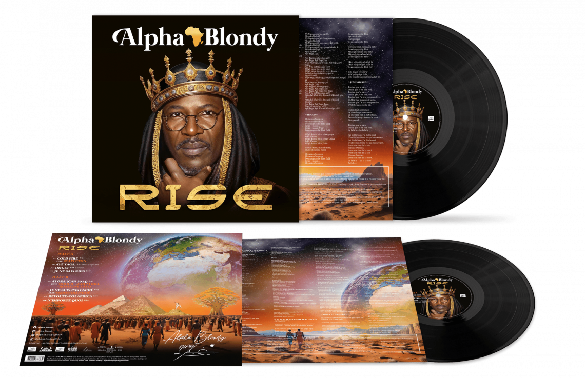 Vinyle et sous pochette Alpha Blondy Rize