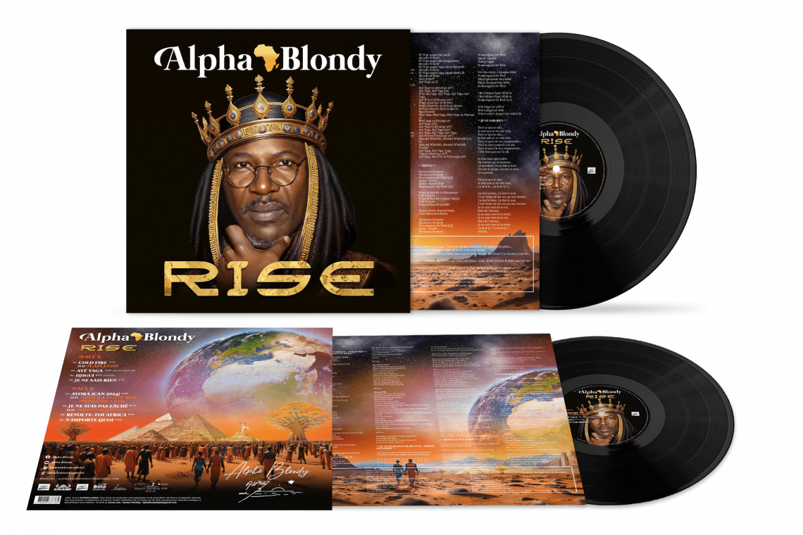 Vinyle et sous pochette Alpha Blondy Rize