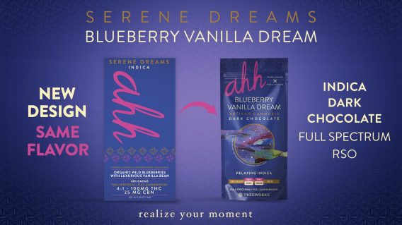 Relooking Packaging Ahh Moment Blueberry Vanilla
