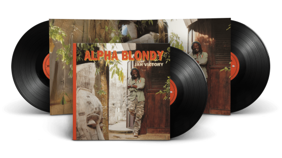 Pochette vinyle gatefold Alpha Blondy Jah Victory