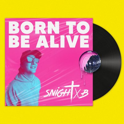 Cover officielle Born to be alive remix Cover pochette single Born to be alive remix DJ Snight B