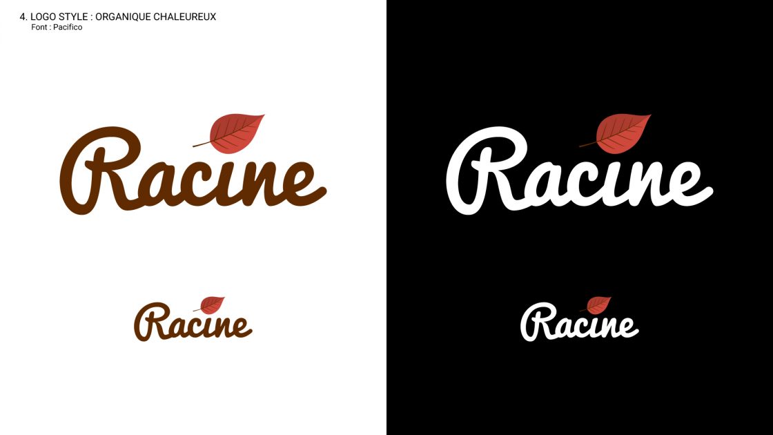 Style de logo organique chaleureux