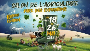 Affiche 4X3 pour le Salon de l'Agriculture de Bordeaux