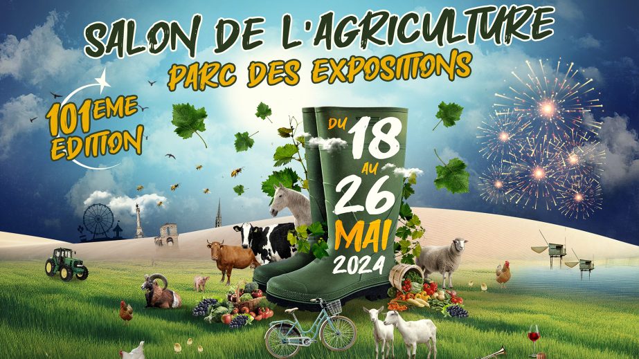Affiche 4X3 pour le Salon de l'Agriculture de Bordeaux