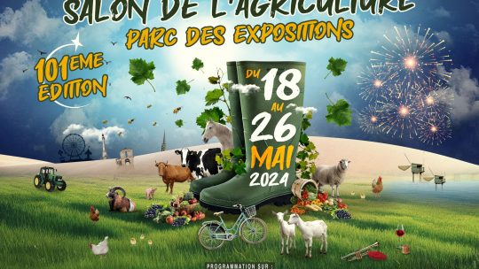 Affiche 4X3 pour le Salon de l'Agriculture de Bordeaux