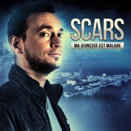 Pochette Album Scars Ma Jeunesse est Malade Disponible en En digipack et Digital