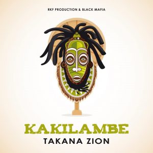 pochette album illustration masque africain Takana Zion Kakilambe design graphique vectoriel reggae