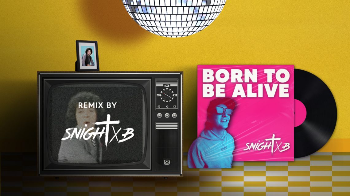 Visuel animé pour YouTube Born to be alive remix Visuel animé pour YouTube Born to be alive remix
