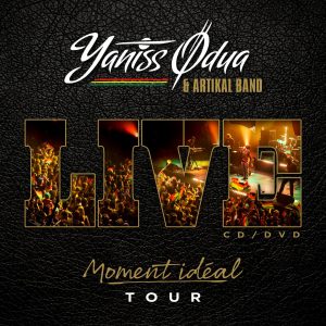 Yaniss-Odua-Moment-Ideal-Live Pochette DVD Yaniss Odua Moment Idéal Live Disponible en En digipack CD & DVD.